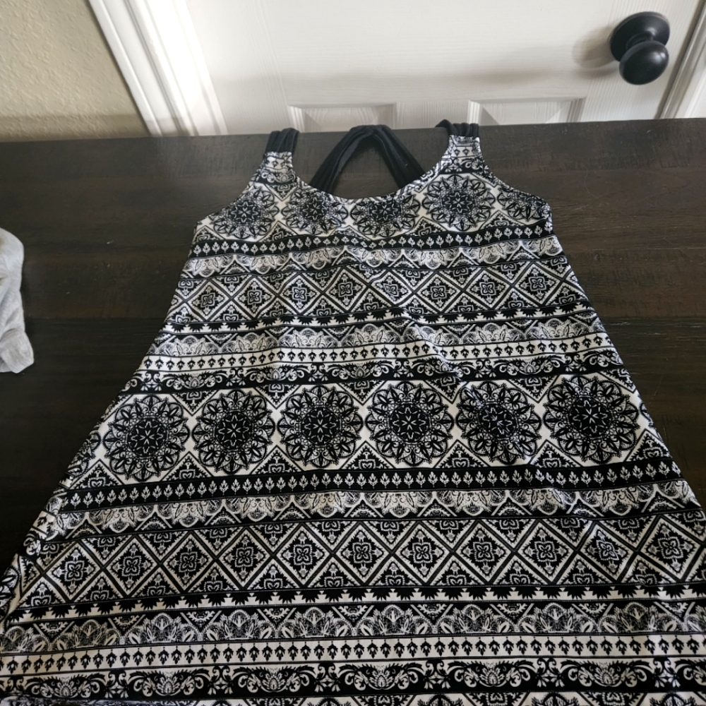 Women's small cross strap shirt